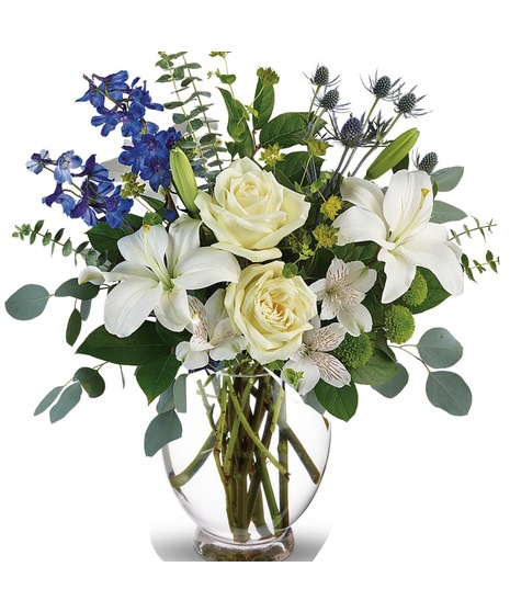Calming Cobalt Bouquet