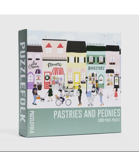 Pastries & Peonies 1,000 Piece Puzzle