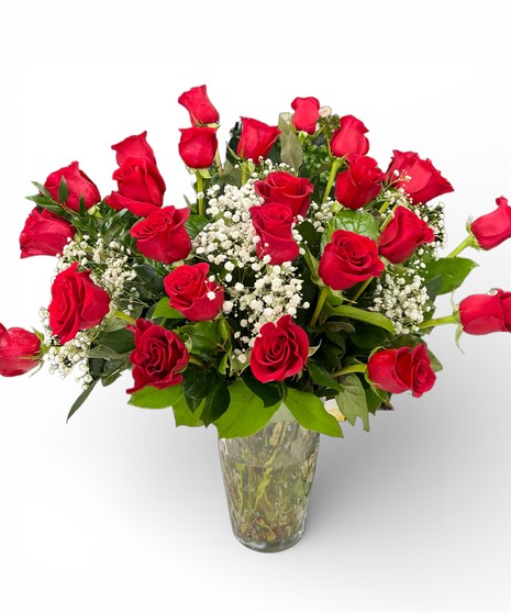 2 Dozen Red Roses