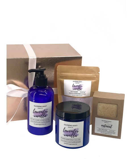 Glowing Goat Soap Gift Set