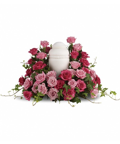 Bed of Pink Roses