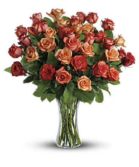36 Orange Roses
