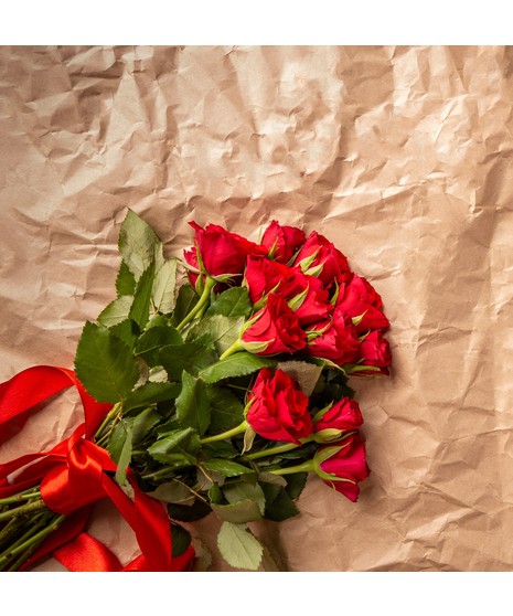 Wrapped Roses