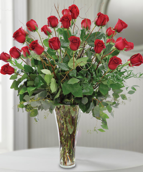 2 Dozen Red Roses