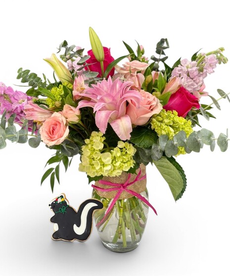 Roses, Lilies, Hydrangea, Carnations