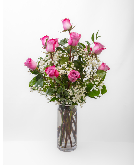 Dozen Purple Roses