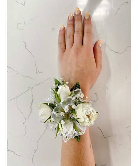 Lakeland Prep White Corsage