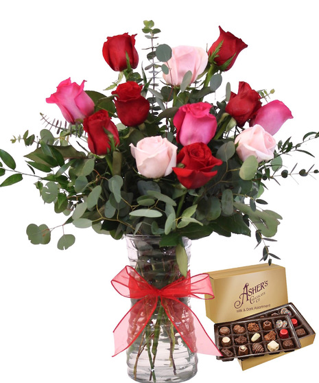 Pink & Lavender Roses
