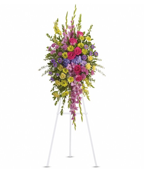 Standing Spray, Sympathy Flowers, Same-Day Delivery