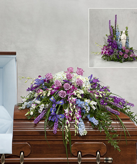 Mixed Lavender/Blue Cover