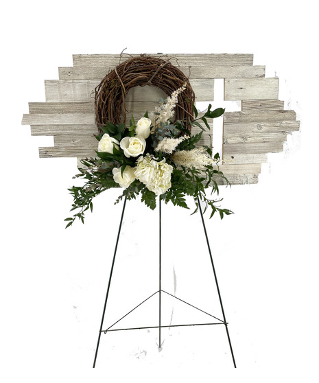 Wooden Cross Plaque