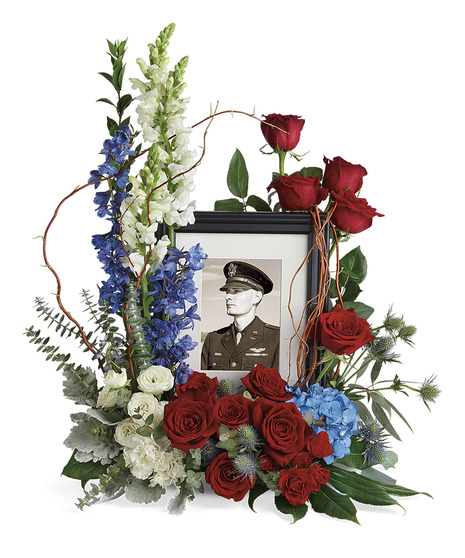 Photo Tribute, URN Flowers