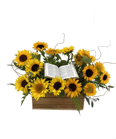 Sunflower Bible  Holder