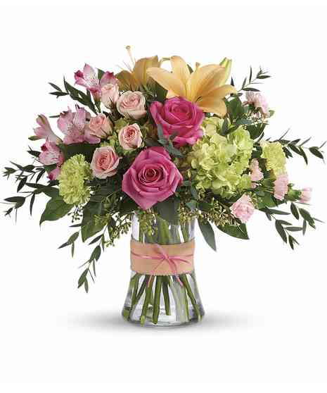 Roses, Lilies, Hydrangea, Carnations
